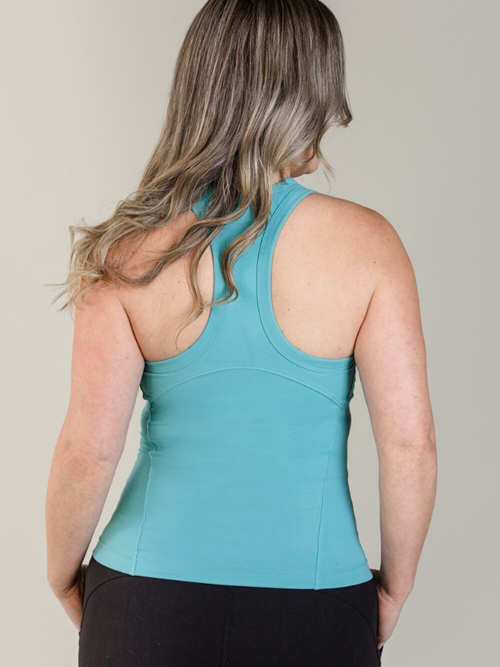 Rae Mode Built-In Bra Racerback Tank - Picture 3 of 5